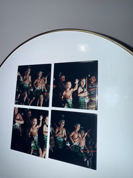 Custom 2.5x2.5 photo magnets set of four handmade in Sydney Australia