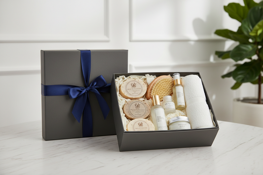 Gift on a table