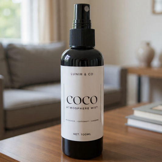 Coco body mist pistachio vanilla caramel in Mother's Day gift set