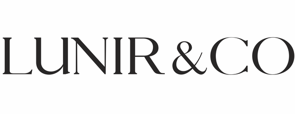 Official Lunir and Co Logo in black and white
